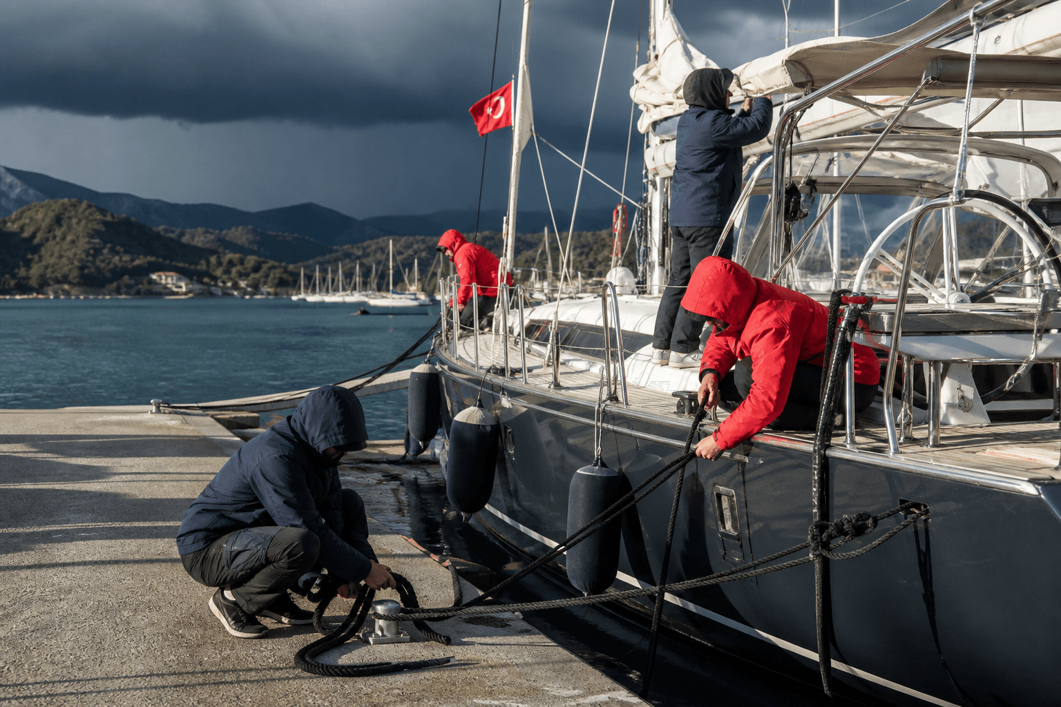 Fırtına Öncesi 10 Önlem: Marinadaki Tekne İçin Hazırlık Listesi
