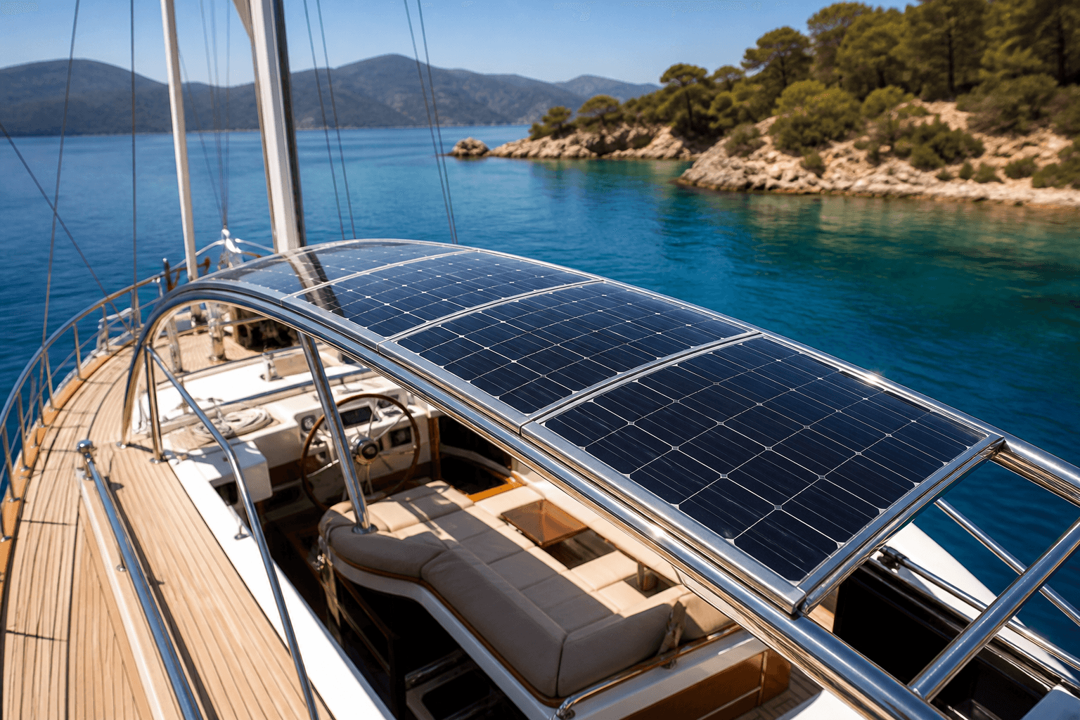 Tekne Solar Sistemi Boyutlandırma: Kaç Watt Gerekir?