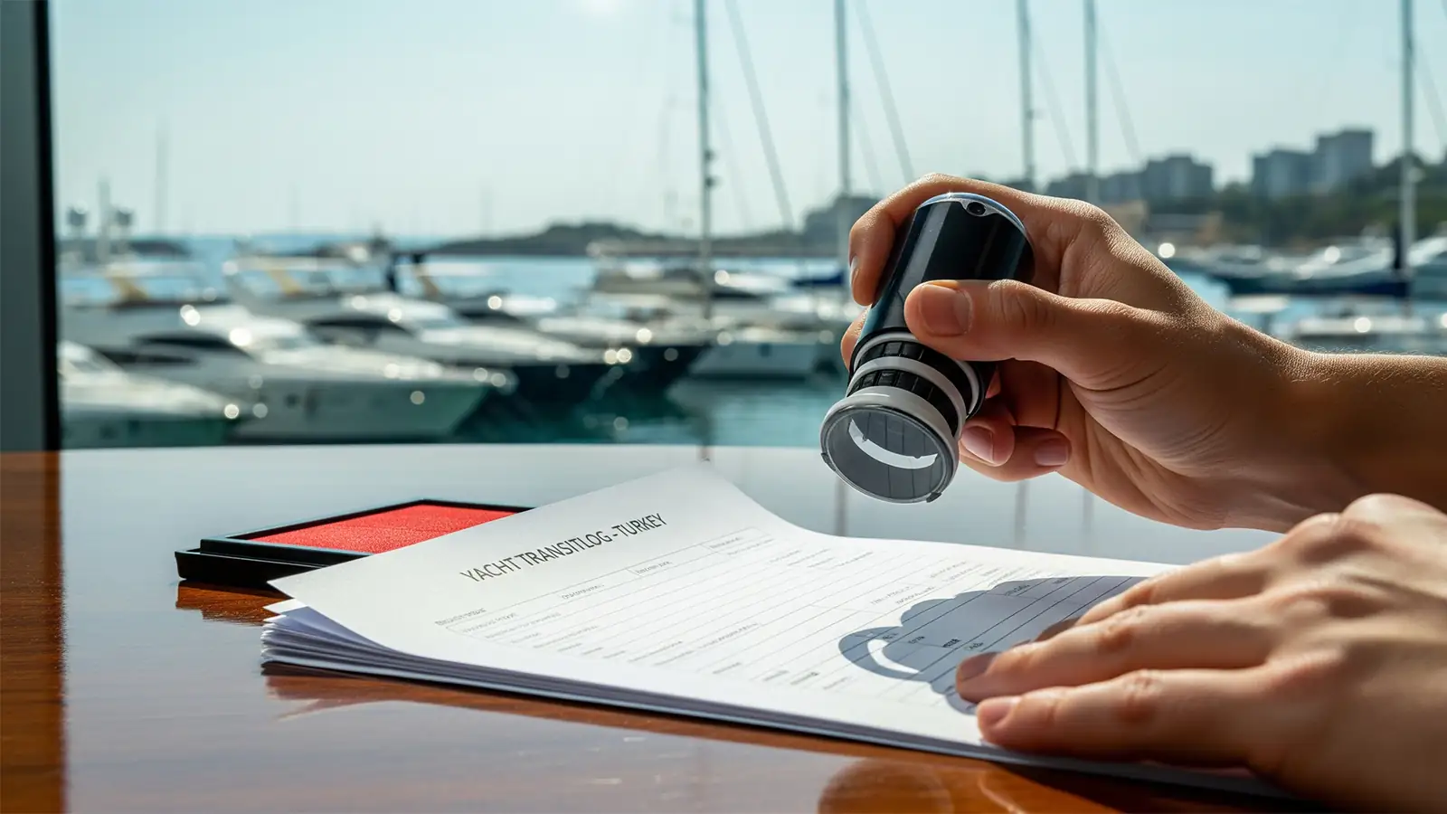 The official cruising permit required for a yacht to legally sail in a country's waters for a set period. An official record containing the vessel's and passengers' information.