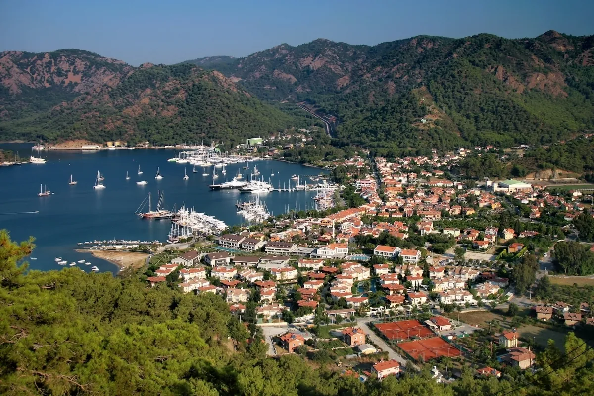 Aerial Photo Of Göcek