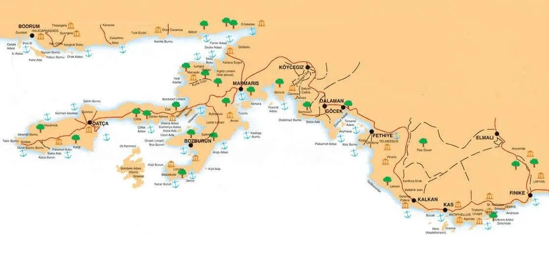 Blue Voyage Routes