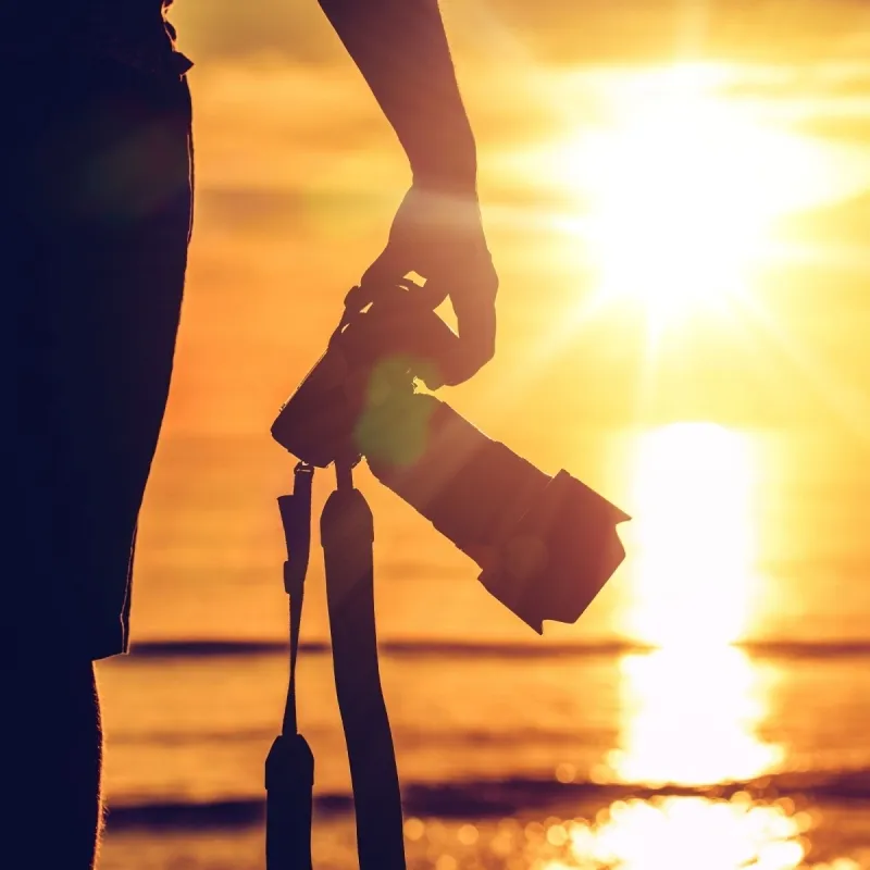 Gün batımında fotoğraf